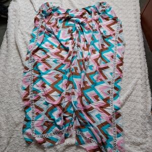 Guess lightweight Colorful Chevron pattern Shawl Wrap Scarf Cover Up 48"x98"